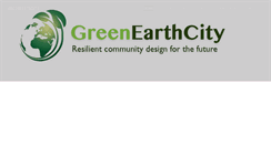 Desktop Screenshot of greenearthcity.org
